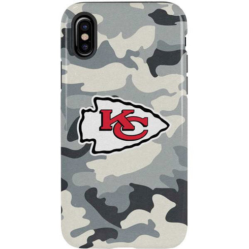 NFL Kansas City Chiefs Camo iPhone XS Pro Case