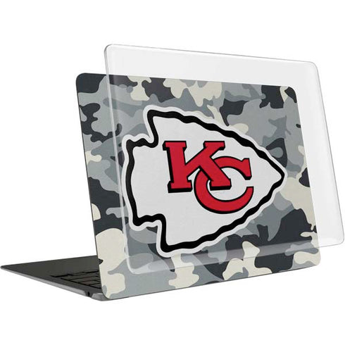 NFL Kansas City Chiefs Camo MacBook Air 15in (2023-2025) Case plus Skin