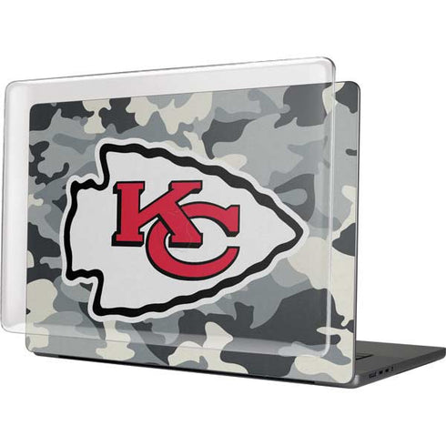NFL Kansas City Chiefs Camo MacBook Pro 16in (2021-25) Case plus Skin