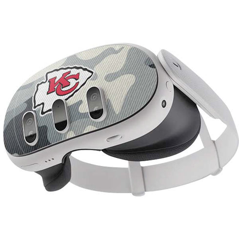 NFL Kansas City Chiefs Camo Meta Quest 3 Skin