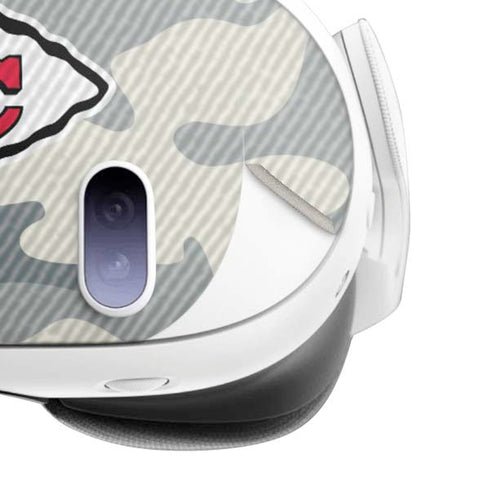 NFL Kansas City Chiefs Camo Meta Quest 3 Skin
