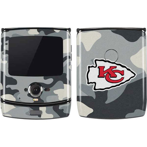 NFL Kansas City Chiefs Camo Motorola RAZR Skin