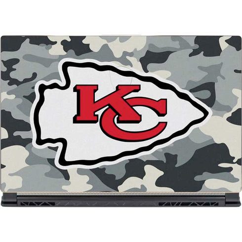NFL Kansas City Chiefs Camo MSI GS65 Stealth Laptop Skin