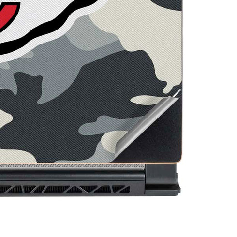 NFL Kansas City Chiefs Camo MSI GS65 Stealth Laptop Skin