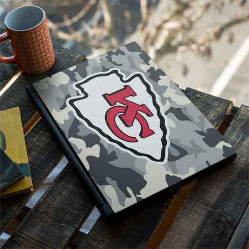 NFL Kansas City Chiefs Camo MSI GS65 Stealth Laptop Skin