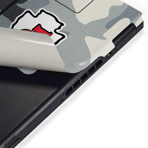 NFL Kansas City Chiefs Camo Nintendo Switch Bundle Skin