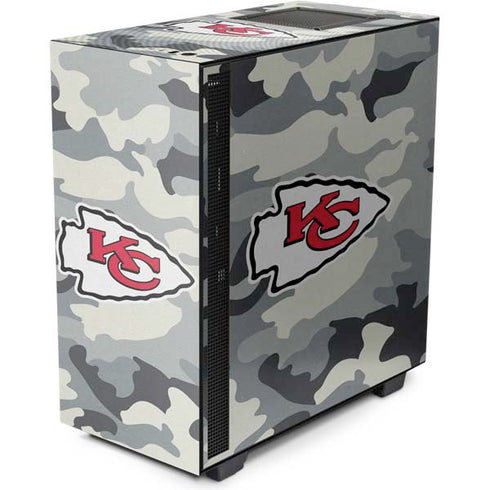 NFL Kansas City Chiefs Camo NZXT H510 Compact ATX Mid-Tower Case Skin