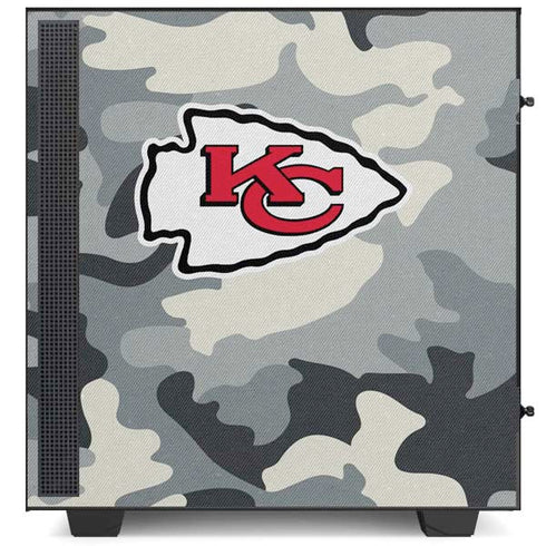 NFL Kansas City Chiefs Camo NZXT H510 Compact ATX Mid-Tower Case Skin