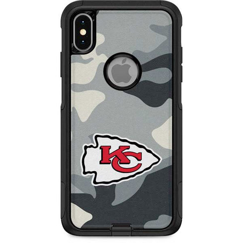 NFL Kansas City Chiefs Camo Otterbox Commuter iPhone Skin