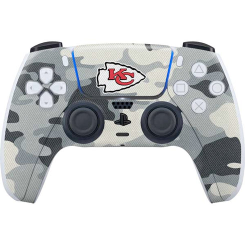NFL Kansas City Chiefs Camo PS5 Controller Skin