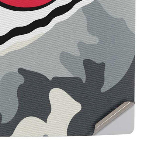 NFL Kansas City Chiefs Camo PS5 Slim Digital Edition Console Skin