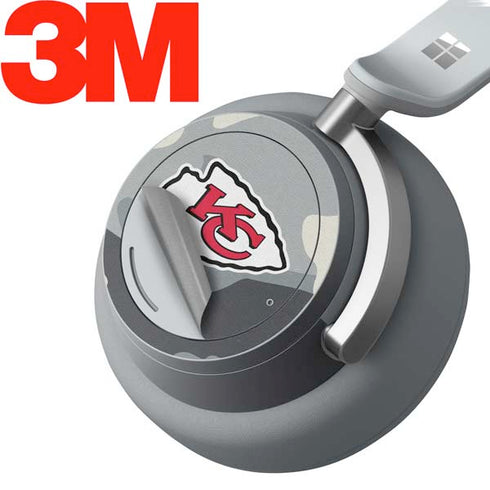 NFL Kansas City Chiefs Camo Surface Headphones Skin