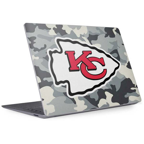 NFL Kansas City Chiefs Camo Surface Laptop 3 13.5in Skin