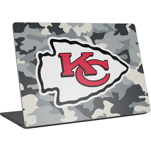 NFL Kansas City Chiefs Camo Surface Laptop 4 15in Skin