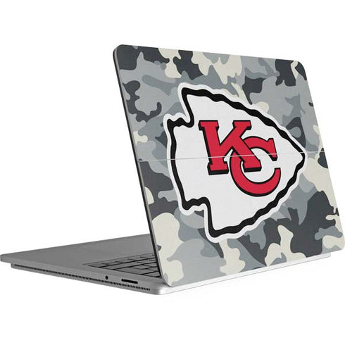 NFL Kansas City Chiefs Camo Surface Laptop Studio Skin