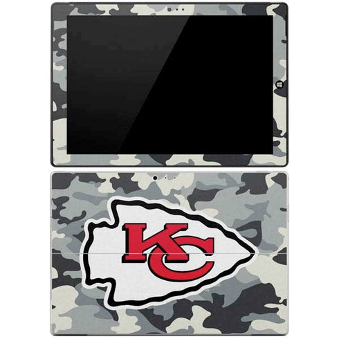 NFL Kansas City Chiefs Camo Surface Pro 3 Skin