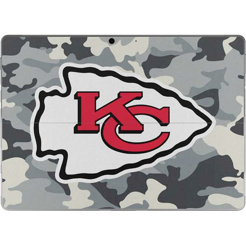 NFL Kansas City Chiefs Camo Surface Pro 8 Skin