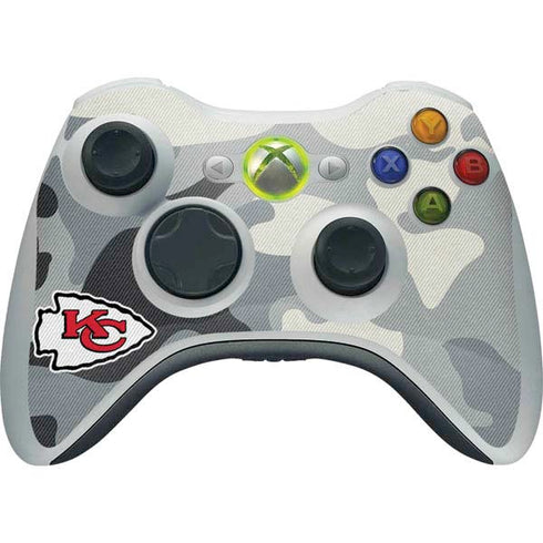 NFL Kansas City Chiefs Camo Xbox 360 Wireless Controller Skin