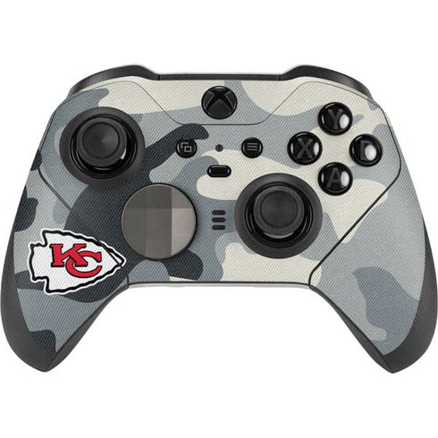 NFL Kansas City Chiefs Camo Xbox Elite Wireless Controller Series 2 Skin