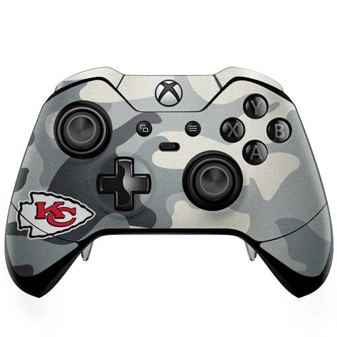 NFL Kansas City Chiefs Camo Xbox One Elite Controller Skin