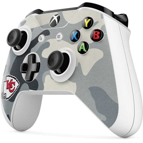 NFL Kansas City Chiefs Camo Xbox One S All-Digital Edition Bundle Skin
