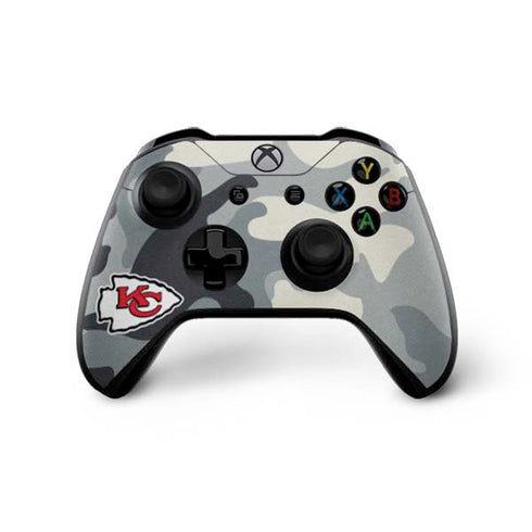 NFL Kansas City Chiefs Camo Xbox One X Controller Skin