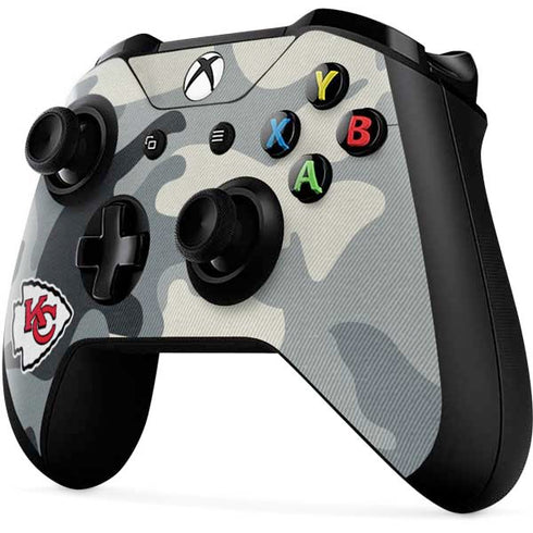 NFL Kansas City Chiefs Camo Xbox One X Controller Skin
