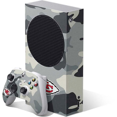 NFL Kansas City Chiefs Camo Xbox Series S Bundle Skin