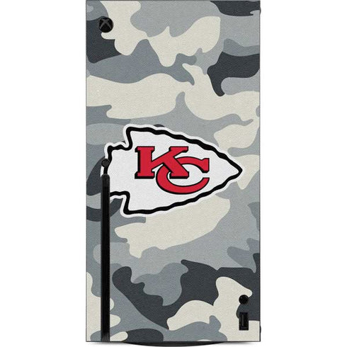 NFL Kansas City Chiefs Camo Xbox Series X Console Skin