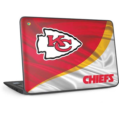 NFL Kansas City Chiefs HP Chromebook Skin