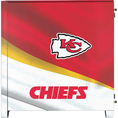 NFL Kansas City Chiefs Corsair 4000D Tempered Glass Mid-Tower ATX Case Skin