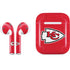 NFL Kansas City Chiefs Distressed Apple AirPods Skin