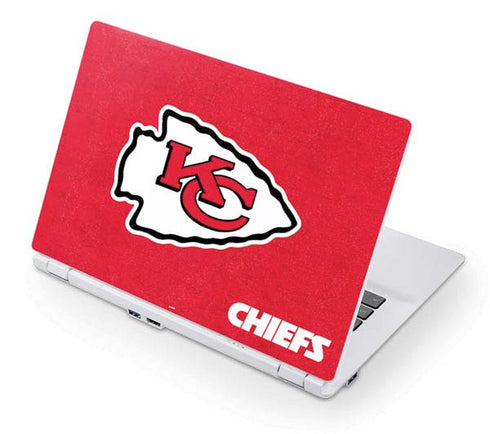 NFL Kansas City Chiefs Distressed Acer Chromebook Skin
