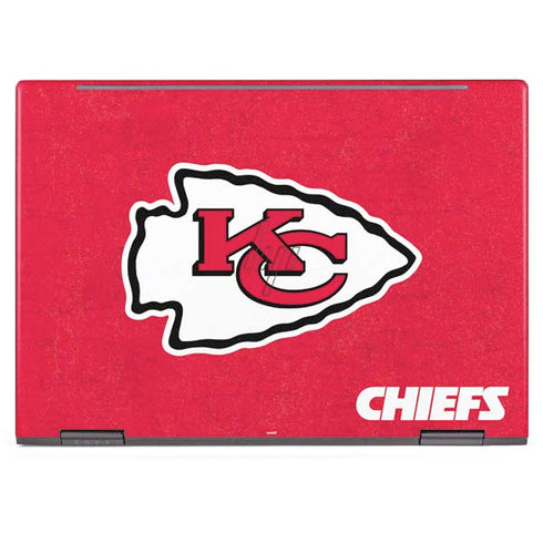 NFL Kansas City Chiefs Distressed HP Envy Skin