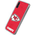 NFL Kansas City Chiefs Distressed Galaxy A10e Clear Case