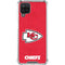 NFL Kansas City Chiefs Distressed Galaxy A12 Clear Case
