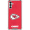 NFL Kansas City Chiefs Distressed Galaxy A13 5G Clear Case