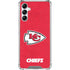 NFL Kansas City Chiefs Distressed Galaxy A15 5G Clear Case