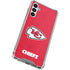 NFL Kansas City Chiefs Distressed Galaxy A15 5G Clear Case