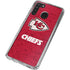 NFL Kansas City Chiefs Distressed Galaxy A21 Clear Case