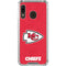 NFL Kansas City Chiefs Distressed Galaxy A30 Clear Case