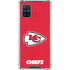 NFL Kansas City Chiefs Distressed Galaxy A51 5G Clear Case
