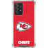 NFL Kansas City Chiefs Distressed Galaxy A52 5G Clear Case