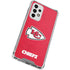 NFL Kansas City Chiefs Distressed Galaxy A53 5G Clear Case
