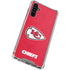 NFL Kansas City Chiefs Distressed Galaxy A54 5G Clear Case