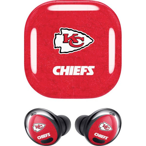 NFL Kansas City Chiefs Distressed Galaxy Buds Pro Skin