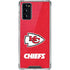 NFL Kansas City Chiefs Distressed Galaxy Note20 5G Clear Case