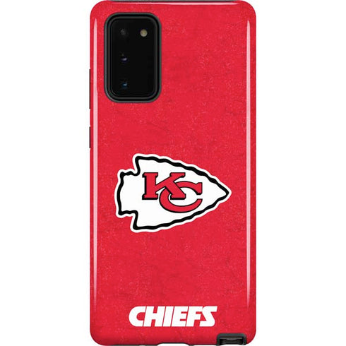 NFL Kansas City Chiefs Distressed Galaxy Note20 5G Pro Case