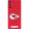 NFL Kansas City Chiefs Distressed Galaxy S20 Fan Edition Skin