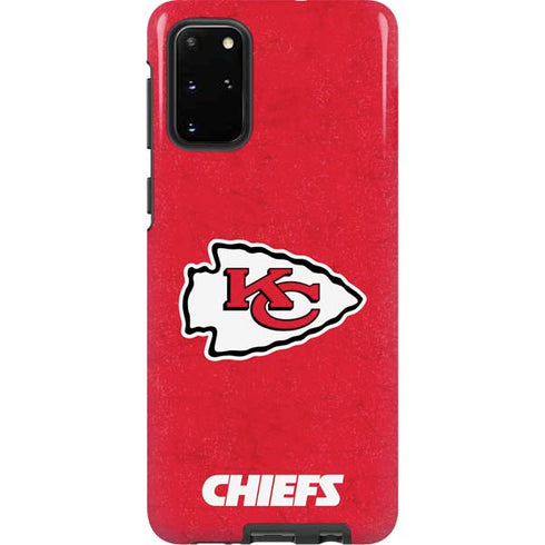 NFL Kansas City Chiefs Distressed Galaxy S20 Plus Pro Case